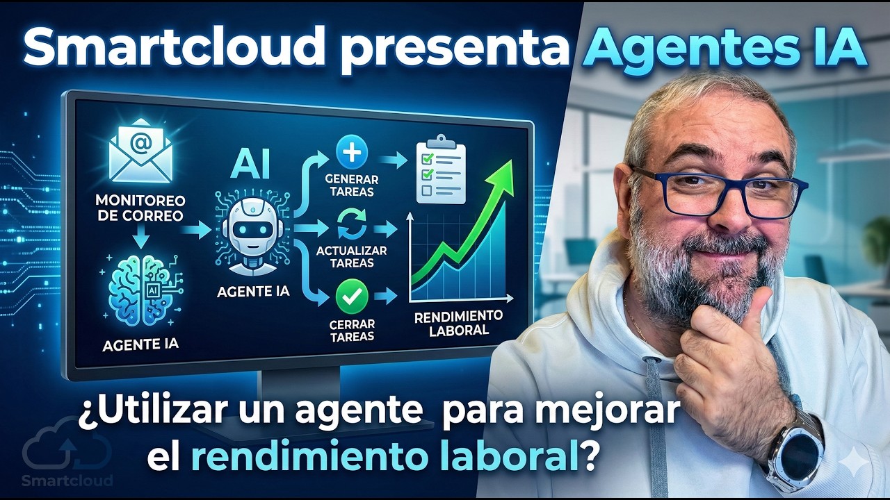 SmartCloud 25 - ¿Qué es un Agente de IA y cómo funciona? — Agentes en correo y gestión de tareas