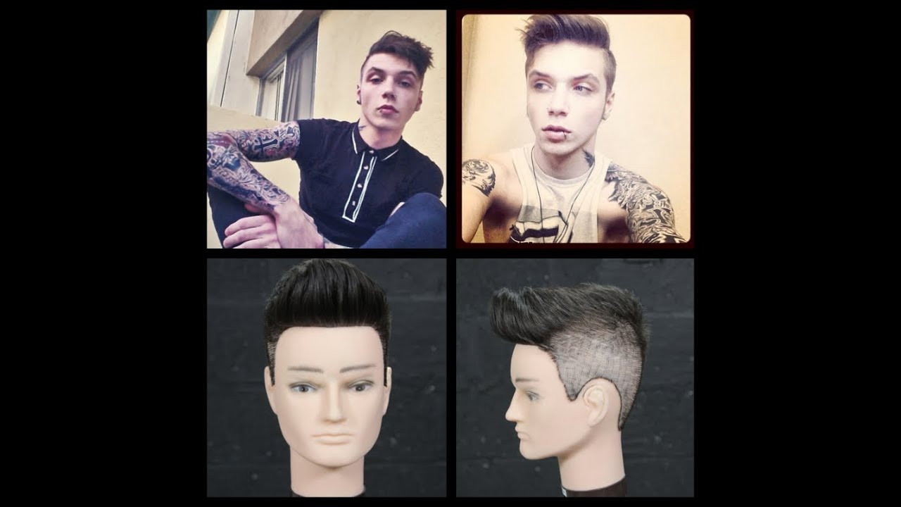 Andy Biersack - Black Veil Brides - Haircut Tutorial - TheSalonGuy