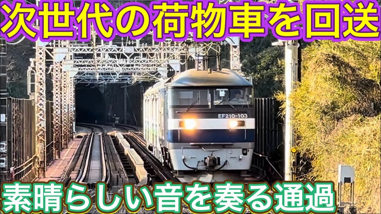 絶景の場所をリズミカルに珍編成？！不評の新車が最後に駆け抜けた