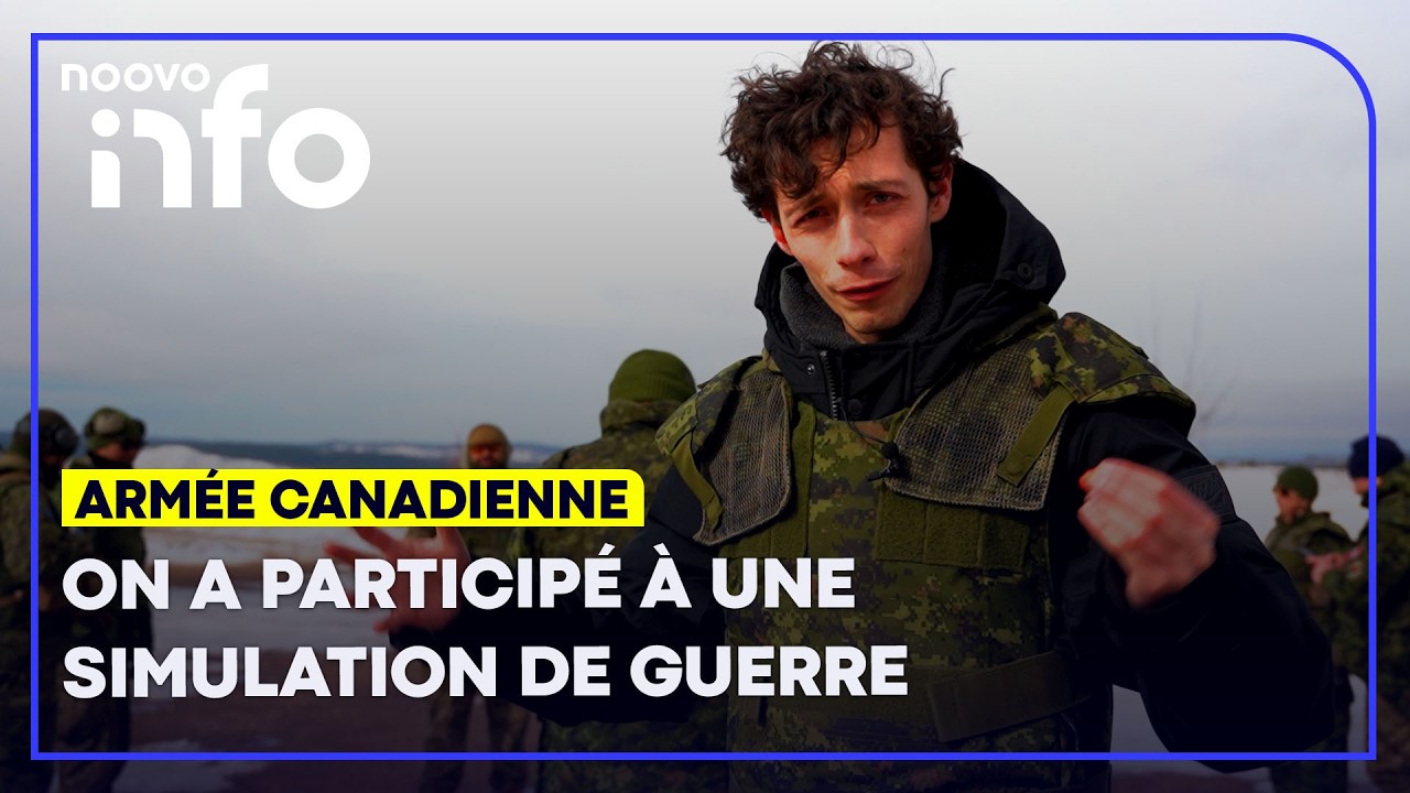 Comment se déroule un exercice militaire intensif canadien?