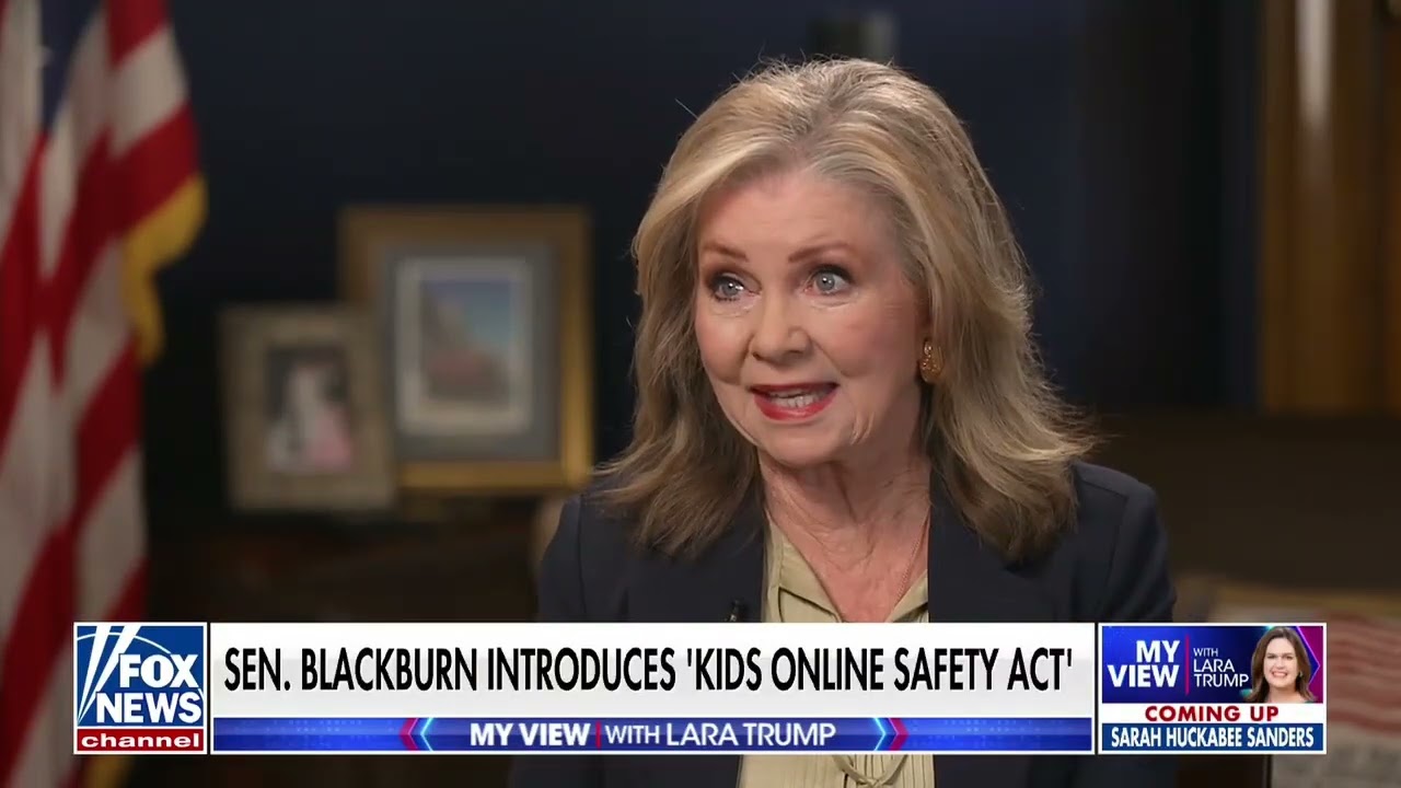 Blackburn Talks Memphis Crime, Kids Online Safety Act, & Charlie Kirk on 'my View With Lara Trump'