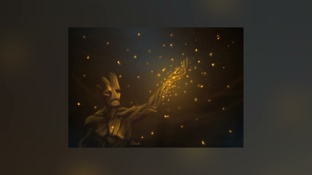 groot spores  - guardians of the galaxy  - slowed and reverb