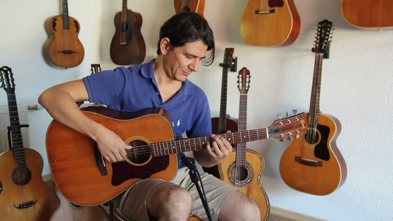 Gibson J-50 Deluxe 1973 - powerful sound with great vintage character - a very nice guitar