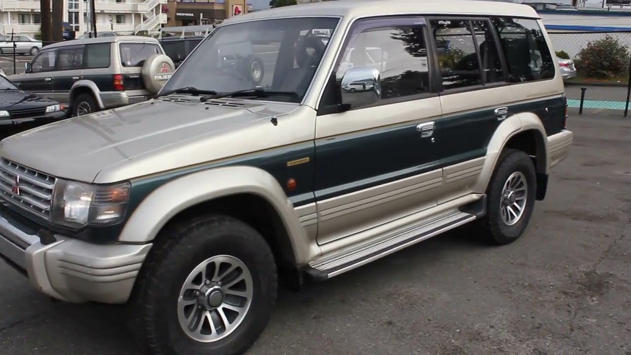 Mitsubishi Pajero Montero 1991, turbo diesel AT, 74500ml SOLD USA