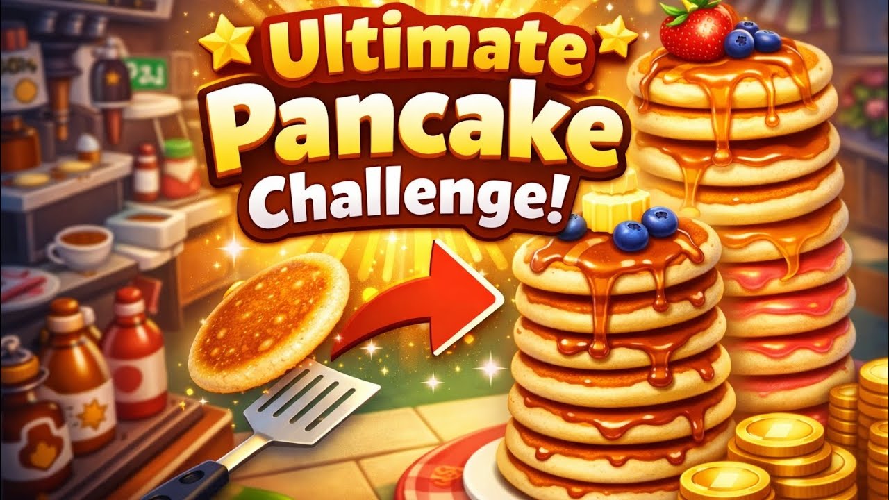 The Ultimate Pancake Fever Challenge🥞🥞😋😋