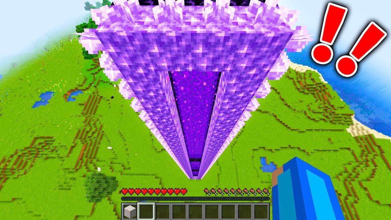 【マイクラ】世界一巨大なアメジストゲートを作ったらすごすぎたwwwすまないクラフト【マインクラフト 】【まいくら】