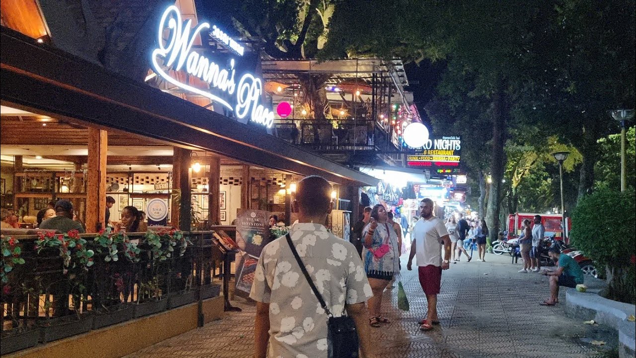 Evening Walk, Ao Nang Beach, Krabi,