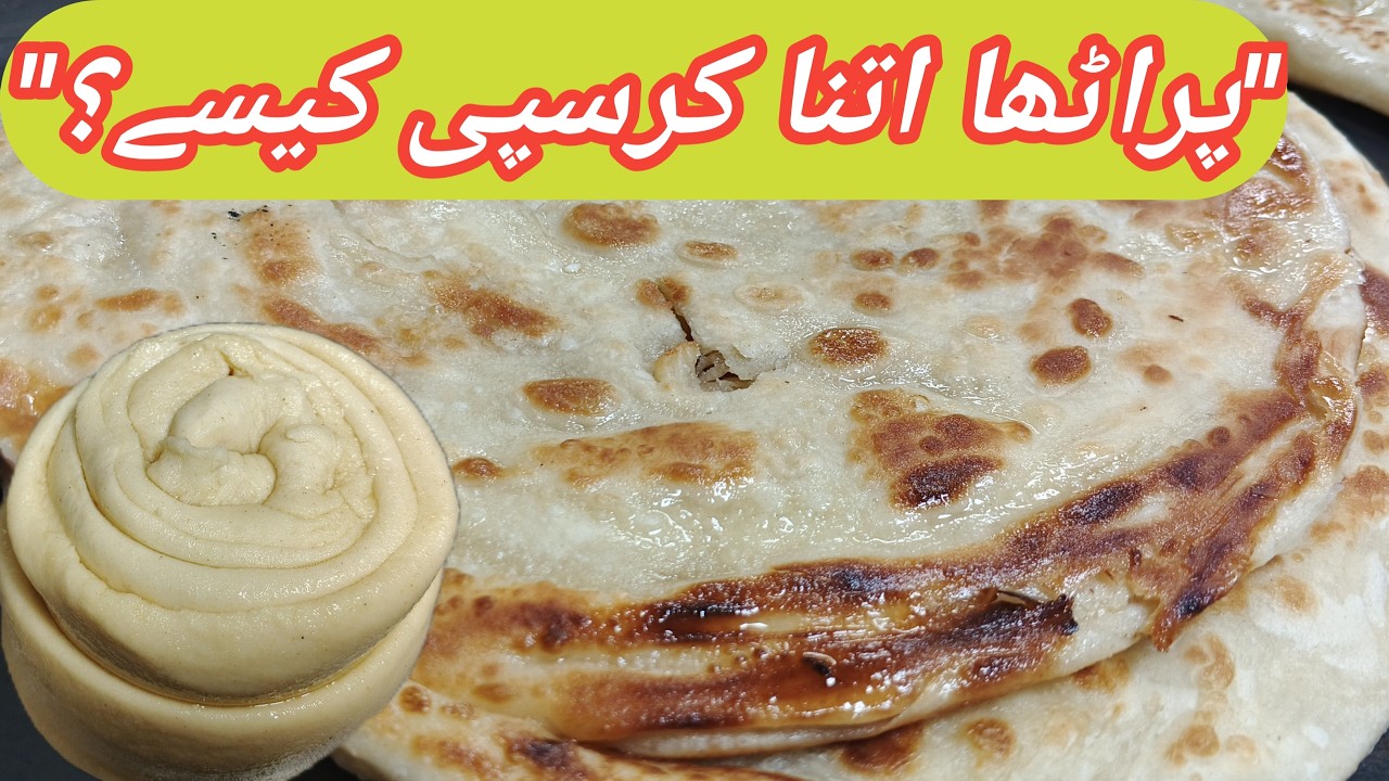 Crispy Lachha Paratha Recipe 😋 | Restaurant Style Lachha Paratha at Home | Easy Breakfast #shorts