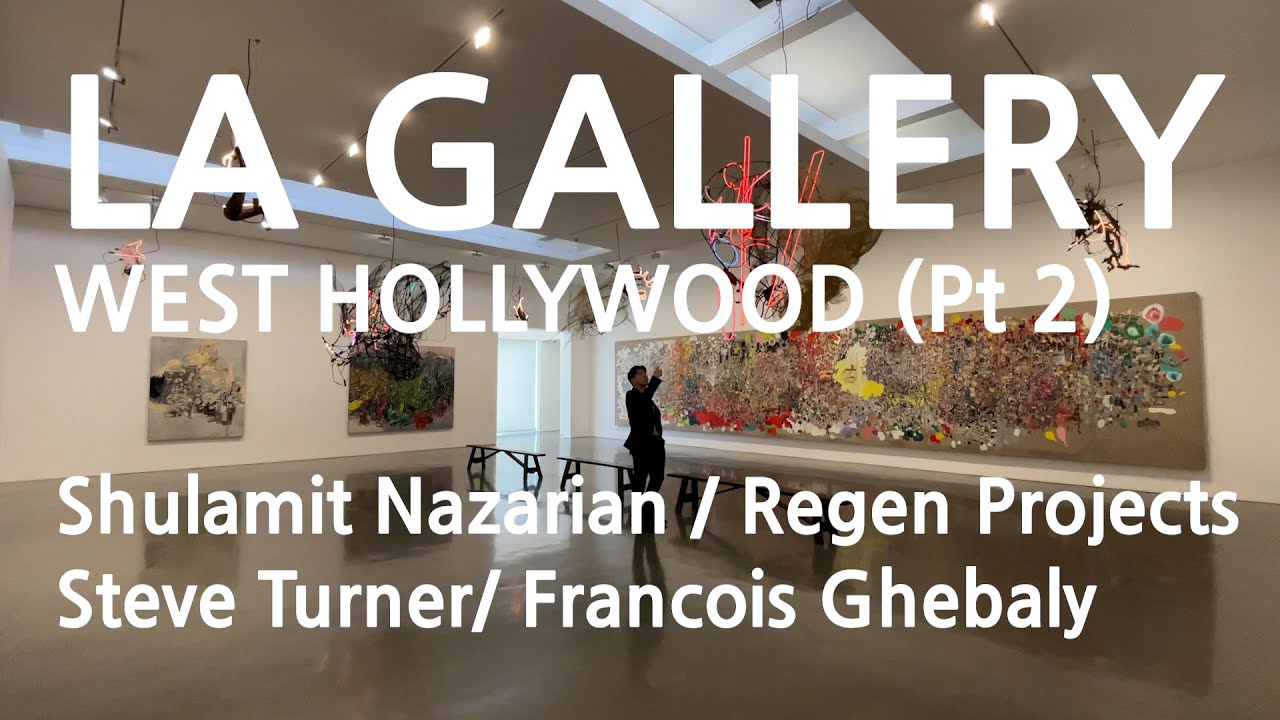 LA GALLERY West Hollywood HIGHLIGHT pt2 / LA 웨스트 할리우드 갤러리 투어 하이라이트 파트2
