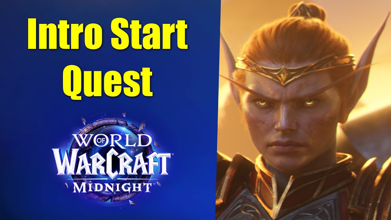 WoW Midnight Intro Start Quest - so gehts los!