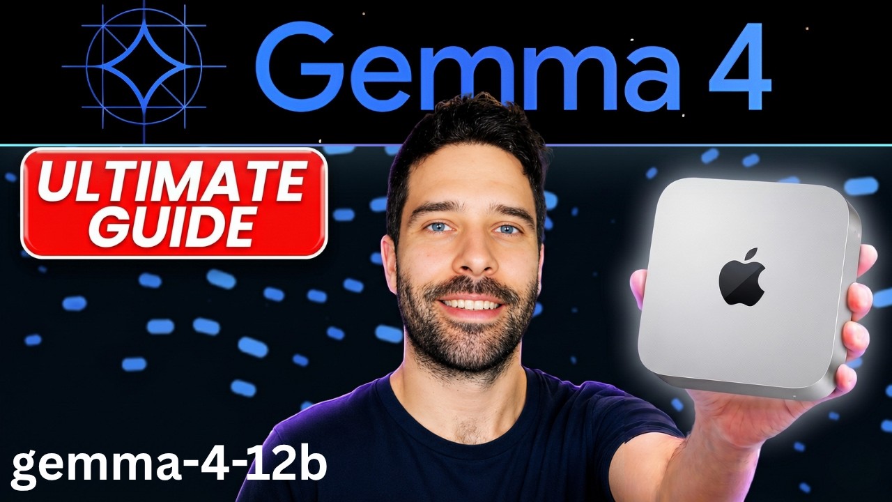 Gemma 4 12B на Mac Mini с 16 ГБ оперативной памяти: удивительно мощная модель
