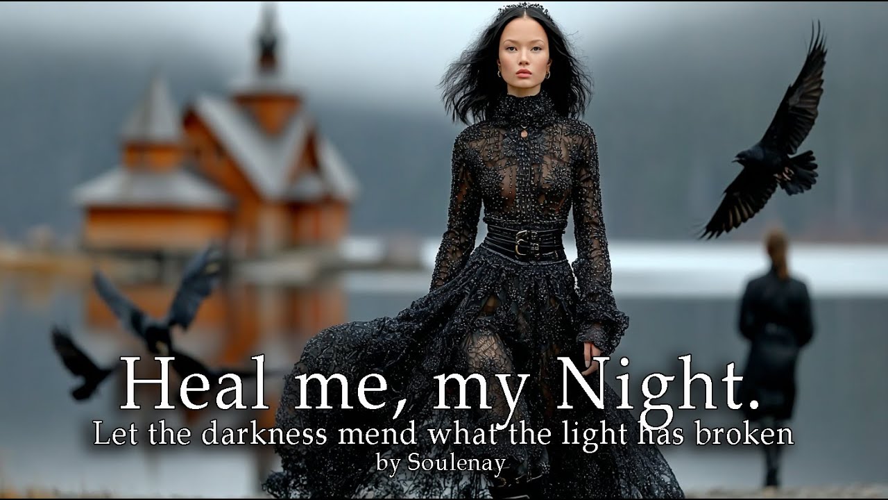 "Heal me, my Night." Let the darkness mend what the light has broken. by Soulenay.