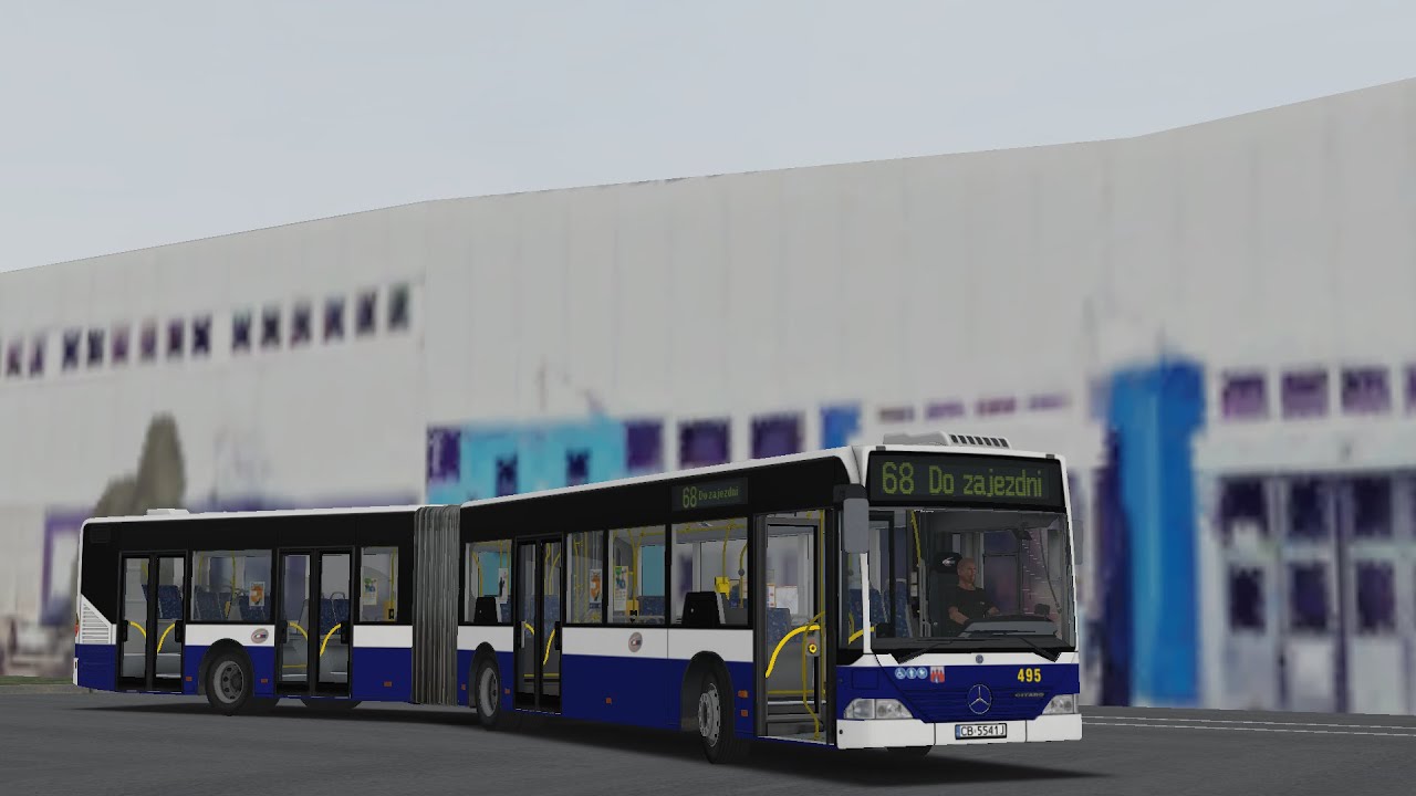 OMSI 2 - Mercedes Benz Citaro O530G #495 - Linia 68 (zjazd) - MZK Bydgoszcz