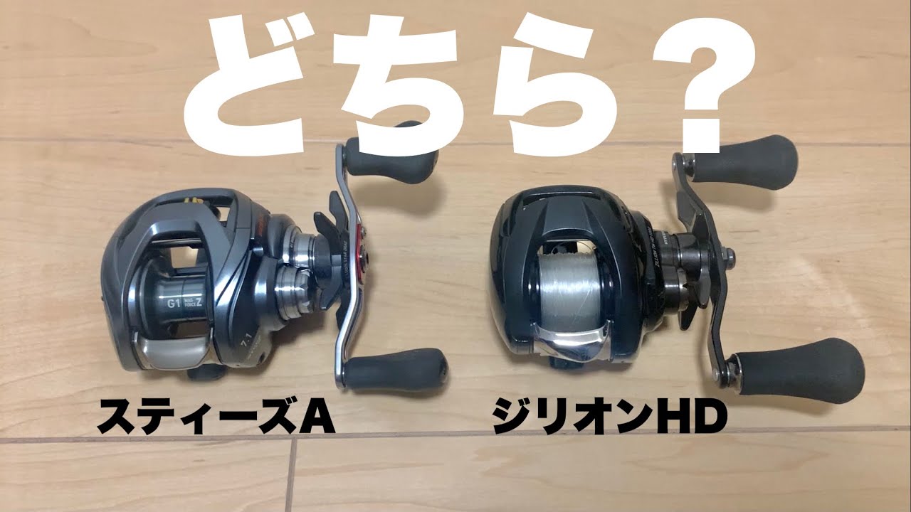 【貴方はどっち?】22ジリオンTW HD、スティーズA TW
