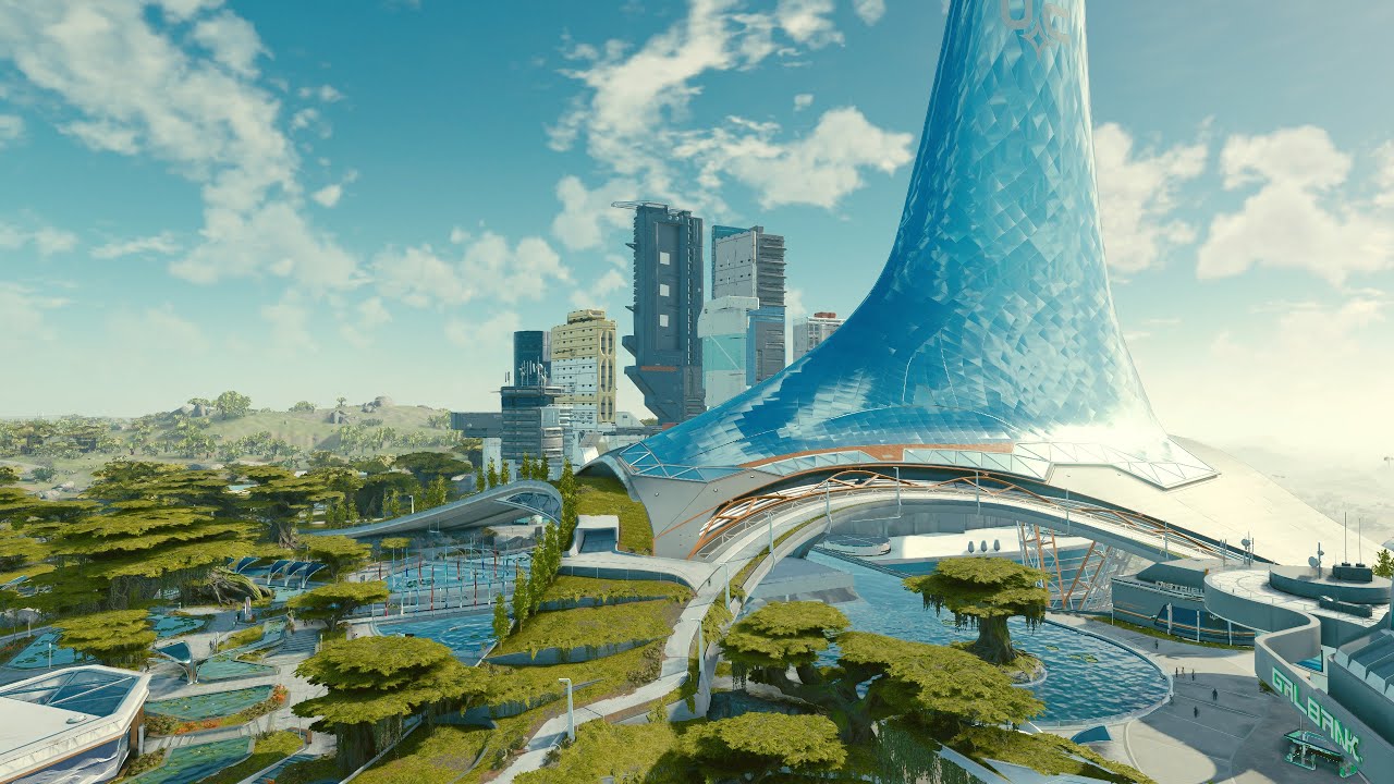 New Atlantis pt. 2 - Starfield Ambience (HD)