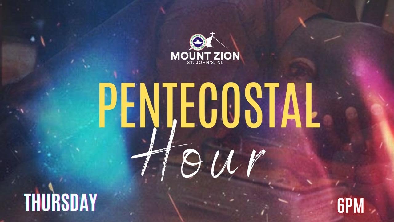 PENTECOSTAL HOUR  || JANUARY 8TH 2026 || RCCG MOUNT ZION ST. JOHN'S