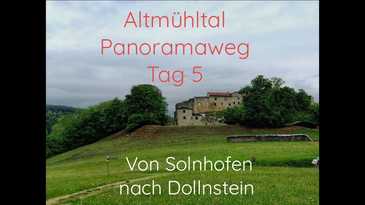 Altmühltal Panoramaweg Tag 5 von Solnhofen nach Dollnstein