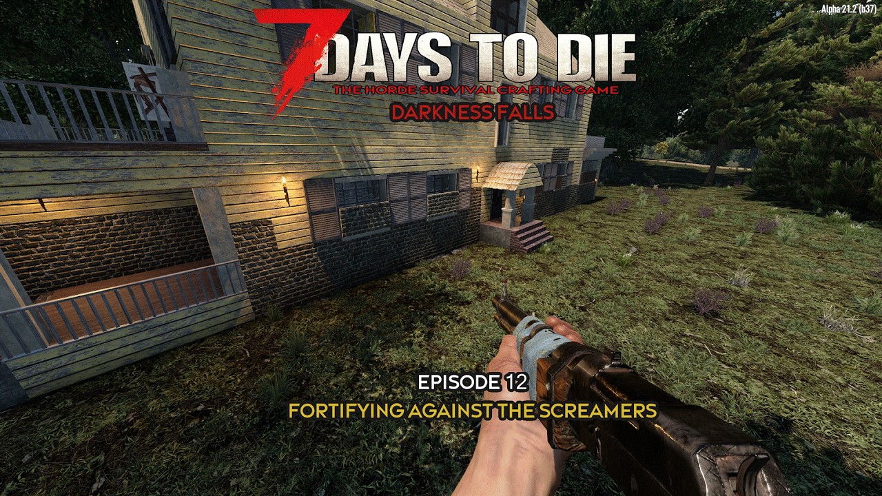 Укрепления против Крикунов! | 7 дней до смерти: Наступает тьма, часть 12