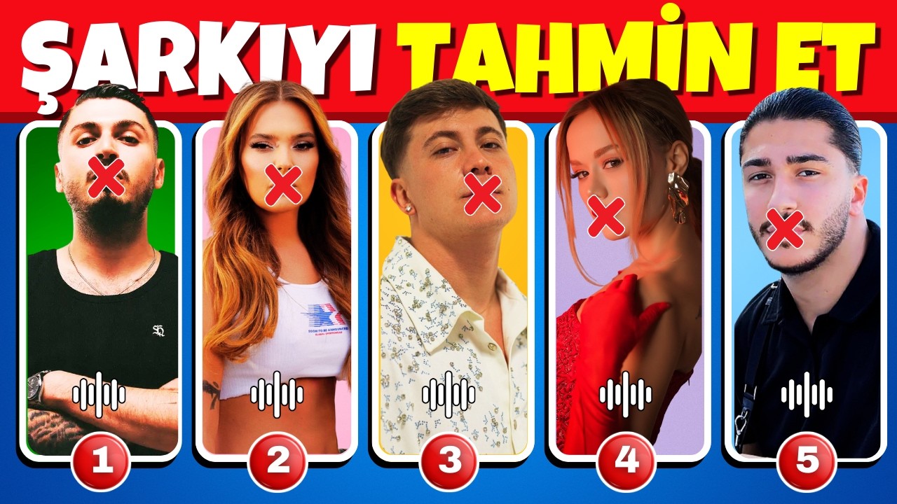 Şarkı Bulmaca 🎵🔥 Melodisinden Şarkıyı Tahmin Et | Müziğinden Şarkı Bilmece | En Hit Şarkılar