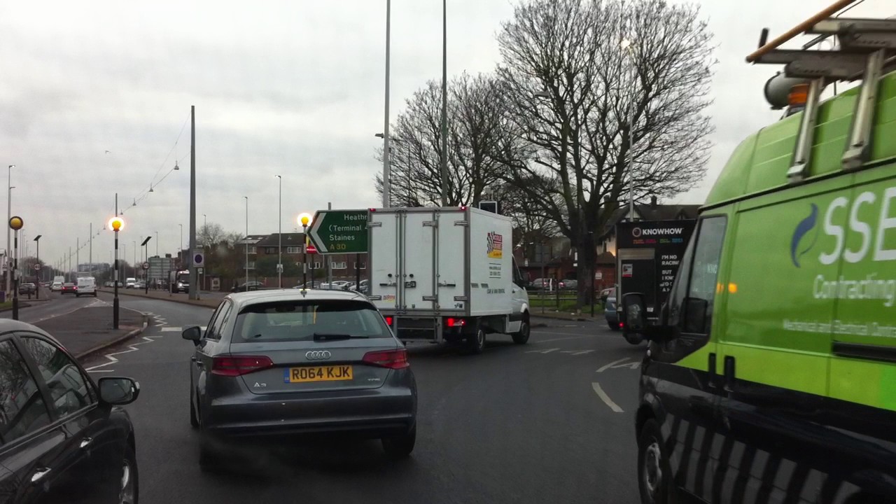 London Streets (591.) - Osterley - Heathrow - Slough - M4 -  A404 - Marlow