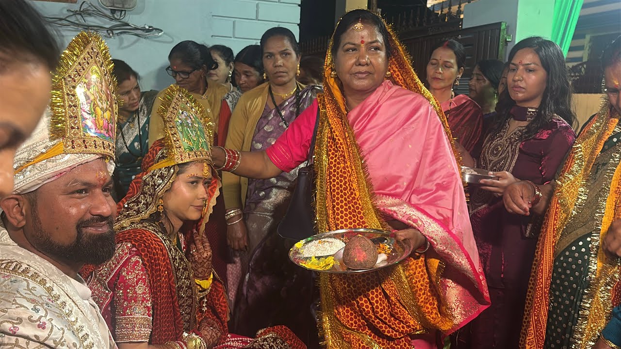 कुमाऊनी शादी मैं उत्तराखण्ड के वाद्य यंत्र ढोल दमाऊ मशकबीन  छलिया#trending#video#india#ytstudio#sub 