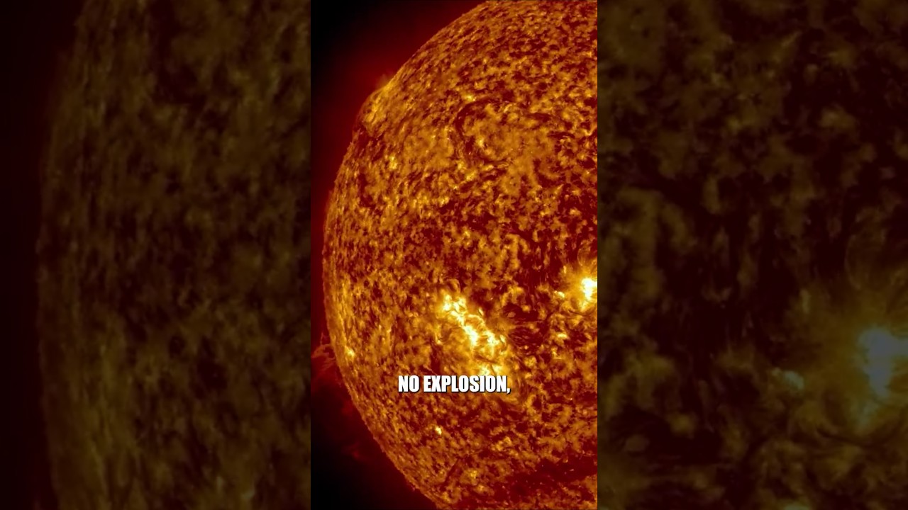 What If the Sun Became a Red Giant?! #SpaceSimulation #Space #Sun #Shorts