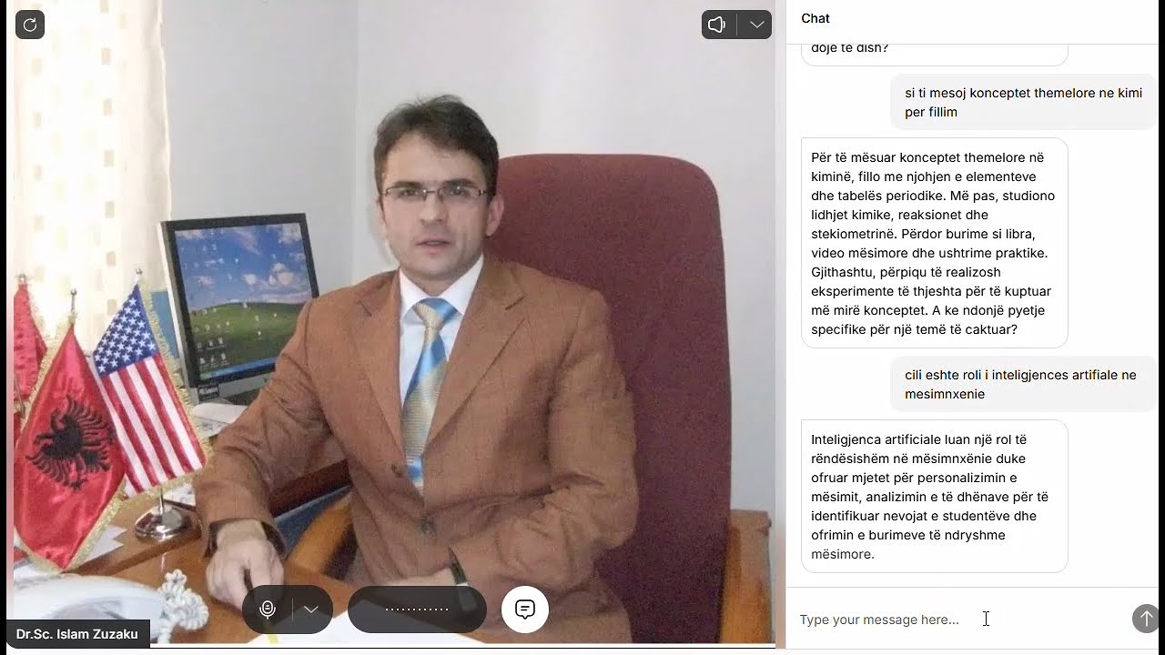 Dialog i krijuar me IA nga një nga foto