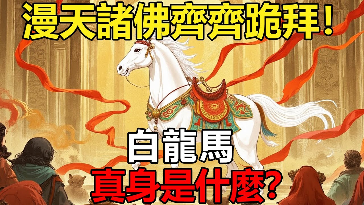 靈山受封後，為何漫天諸佛卻突然對著白龍馬跪拜？白馬口吐人言：眾卿平身，這一場大戲演得不錯！【佛學|神話傳說|故事|悟空|西遊】