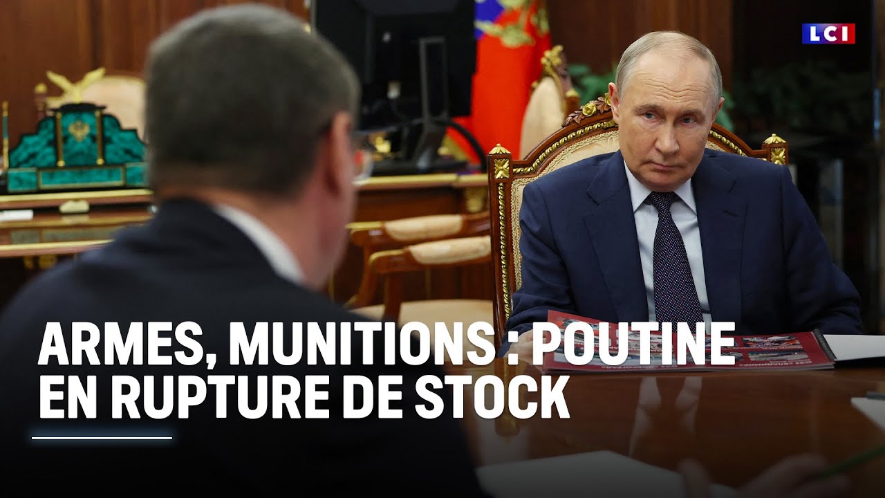 Armes, munitions : Poutine en rupture de stock ｜LCI
