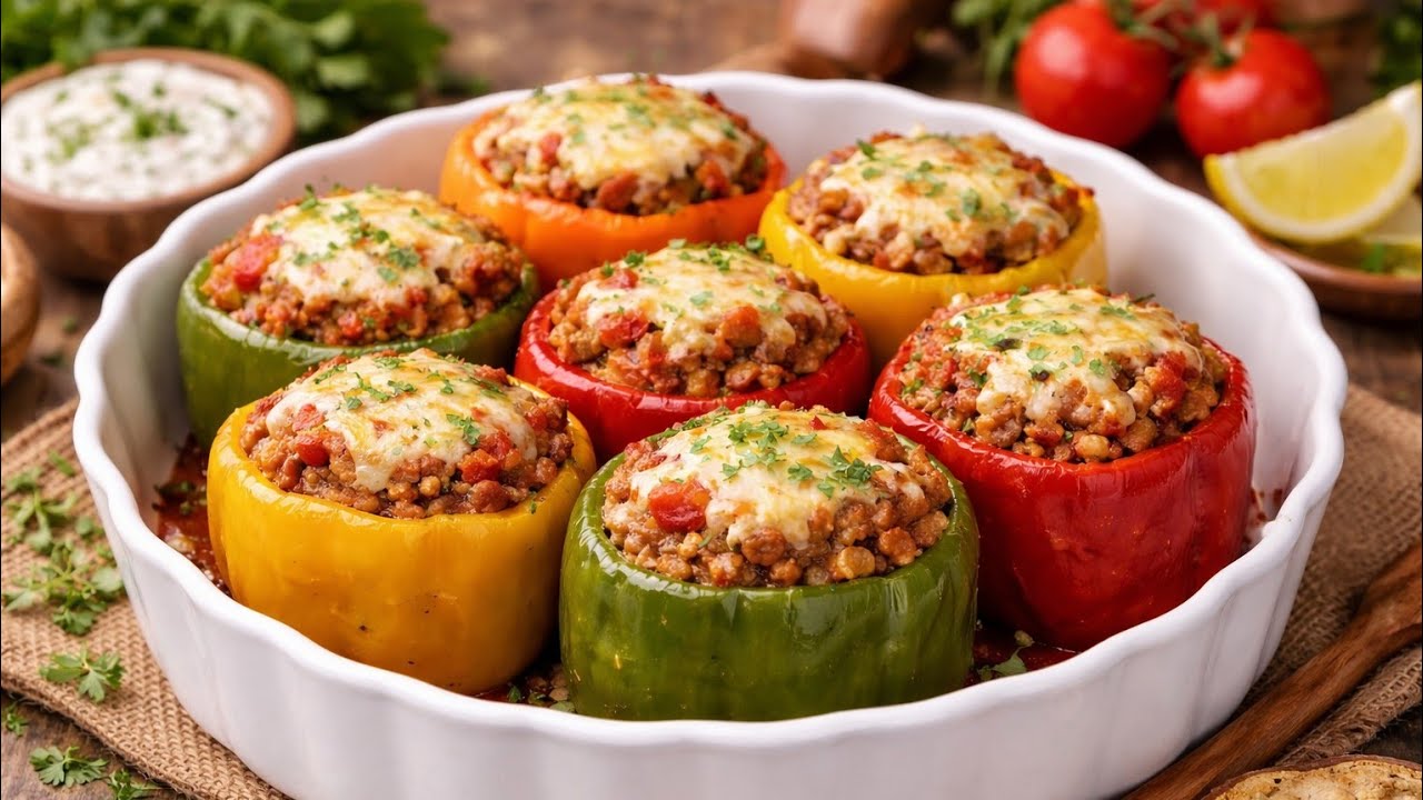 You Won’t Believe How Delicious These Stuffed Bell Peppers Are!