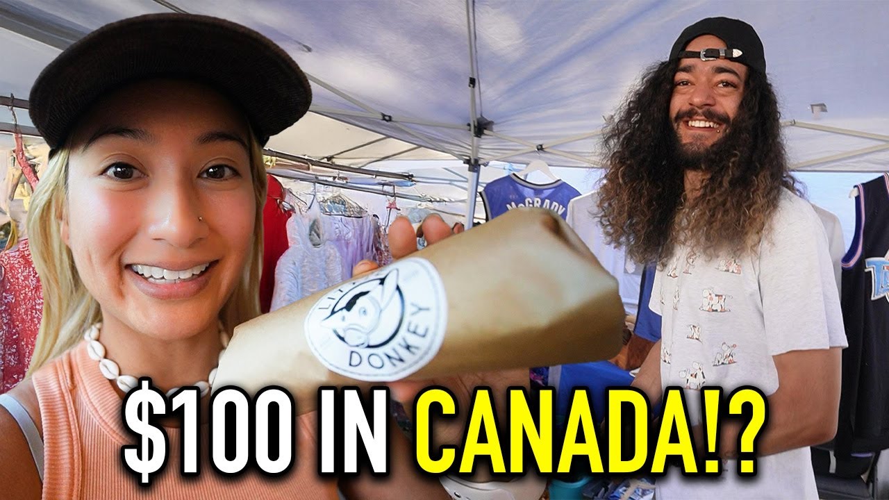 I Spent $100 in Canada's Historic Fort Langley 🇨🇦