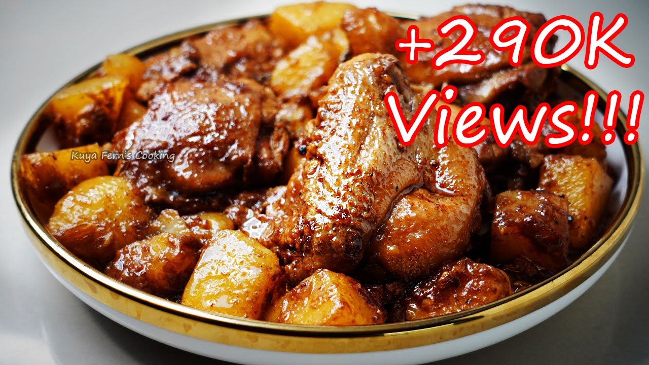 SIGURADONG TAOB NANAMAN ANG KALDERO SA NAGMAMANTIKANG SARAP NITONG CHICKEN ADOBONG TUYO WITH PATATAS