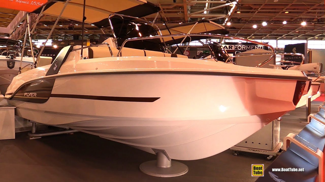 2016 Beneteau Flyer 6.6 SunDeck Motor Boat - Walkaround - 2015 Salon Nautique de Paris