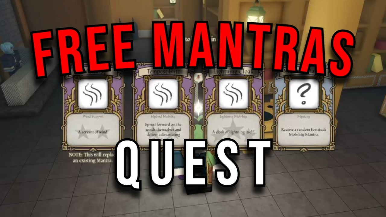 Free Mantra Quest (Library Quest) | Deepwoken
