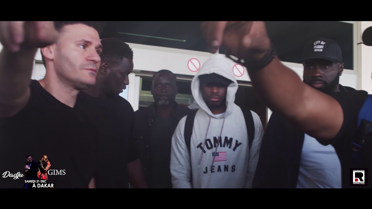 Le meilleur de l'arrivée de Gims et Dadju à Dakar