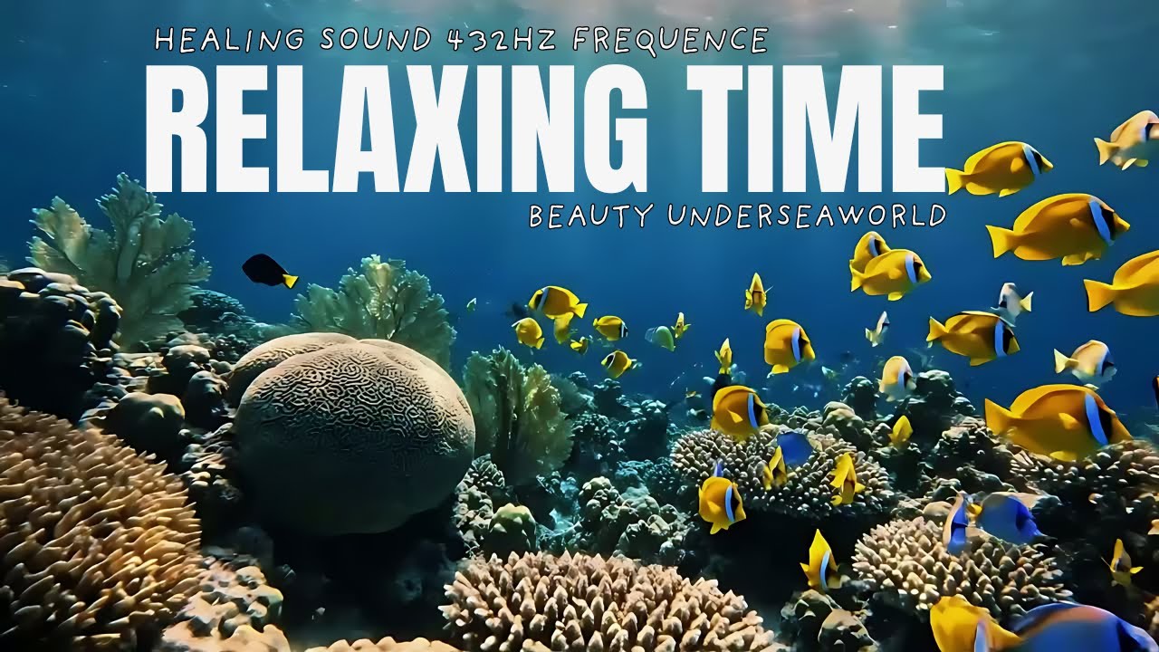 Underwater World for Deep Sleep 🌙 Gentle Ocean Drift