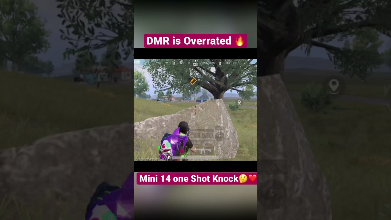 DMR is So Overrated 🔥❤️ #shorts #bgmi #pubg #pubgmobile #pubg #shortsvideo  #dmr #mini14