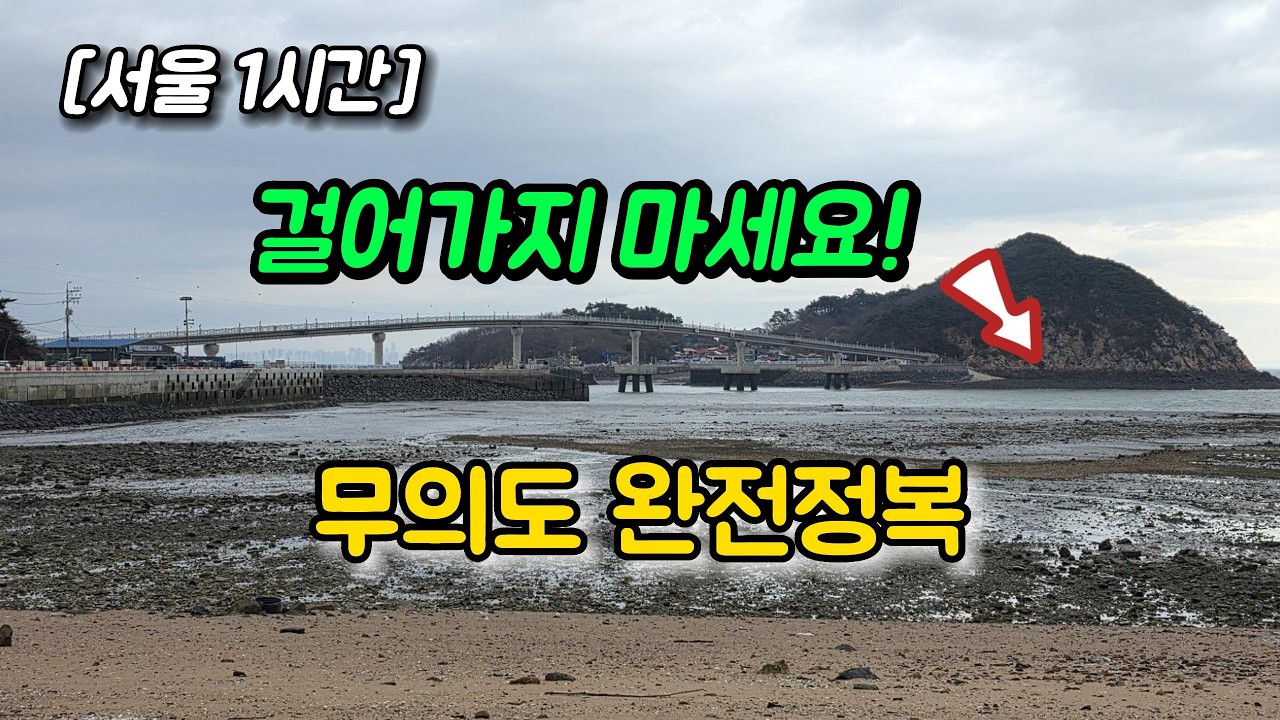 [국내여행] 겨울에 걷기 좋은 섬 서울에서 1시간, 인천 무의도 겨울바다 트레킹 | 당일치기