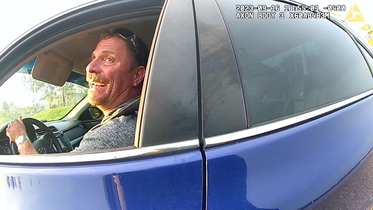 Man Flees Traffic Stop And Quickly Finds Out The Consequence