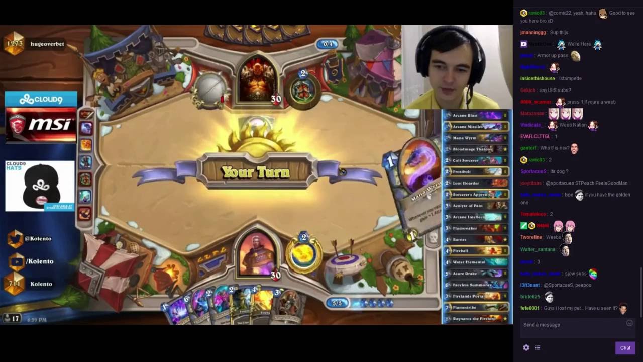 Hearthstone: C9 Kolento - WORLD TOP 400 LEGEND CLIMB!!!