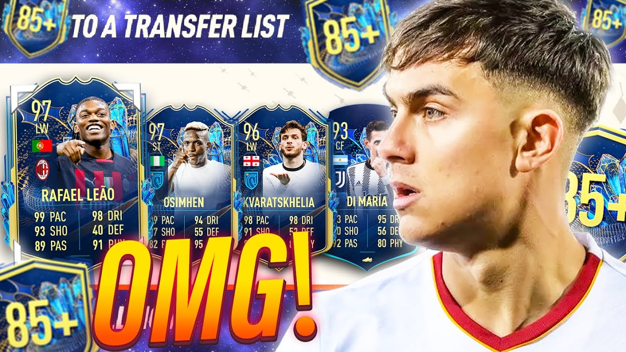 85+ x5 Packs! OMG I Packed 10 Serie A TOTS?!