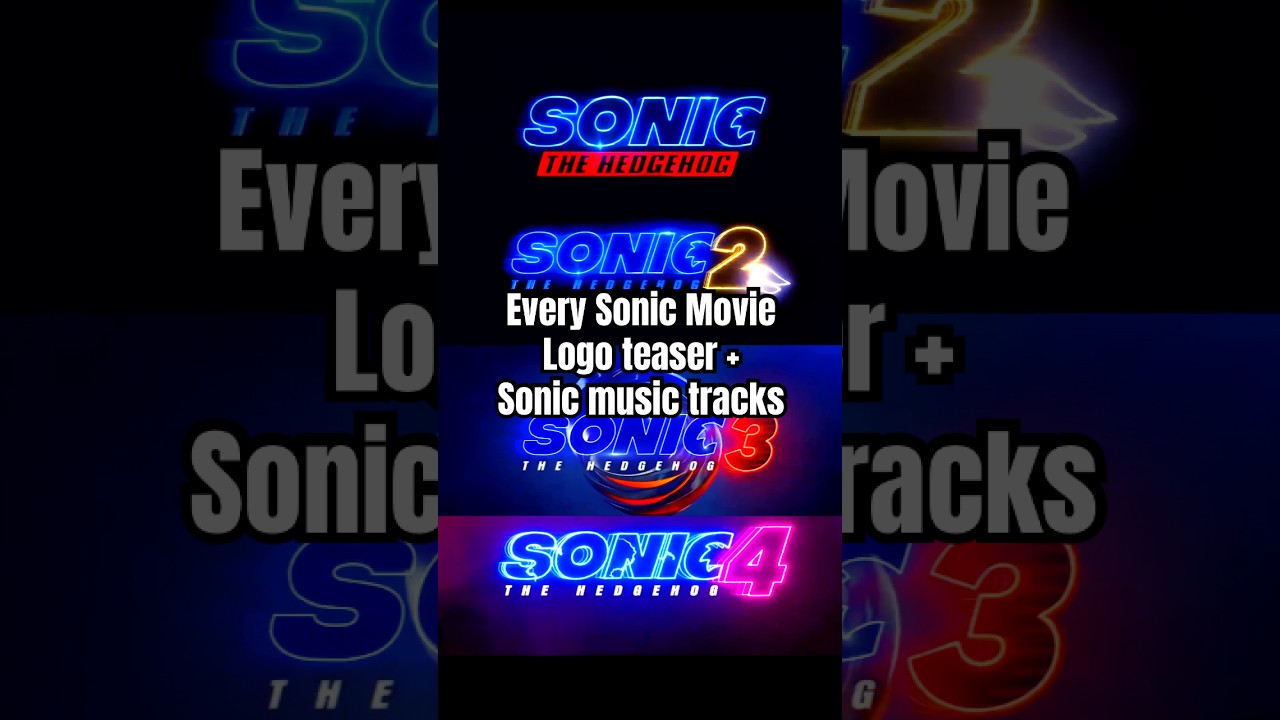 EVERY SONIC MOVIE TEASER LOGOS & MUSIC TRACKS!(2020-2027) #SonicMovie4 #SonicMovie #SonicCD #Sonic