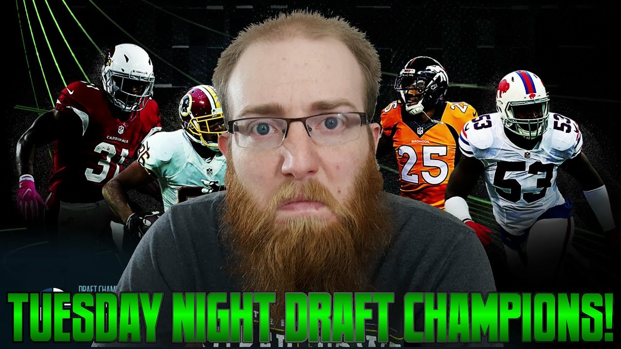Tuesday Night Draft Champions! Bad at this Drafting Thing? Madden 17 Draft Champions Gameplay