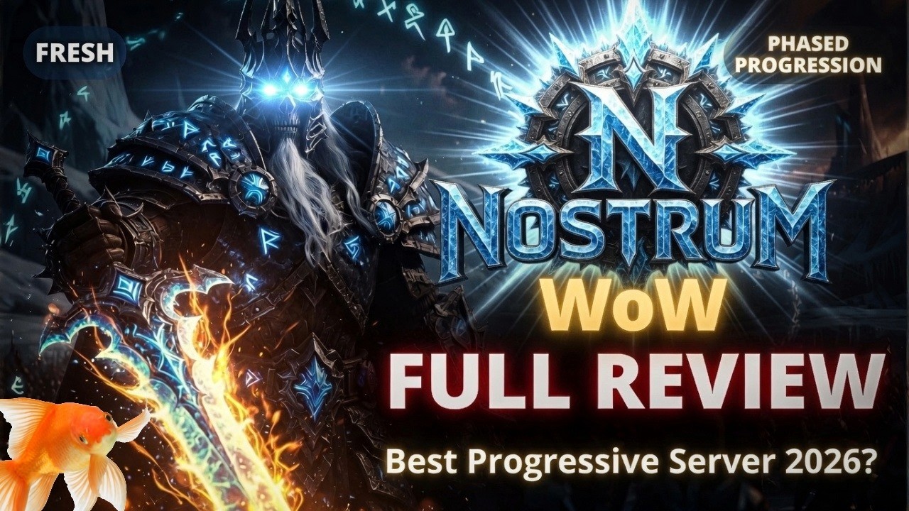 Обзор Nostrum WoW: лучший новый прогрессивный Wrath-сервер в 2026 году?