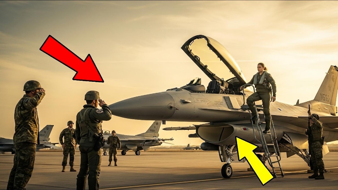 Desobedeció órdenes… y esta piloto de F 16 hizo caer 20 jets enemigos del cielo