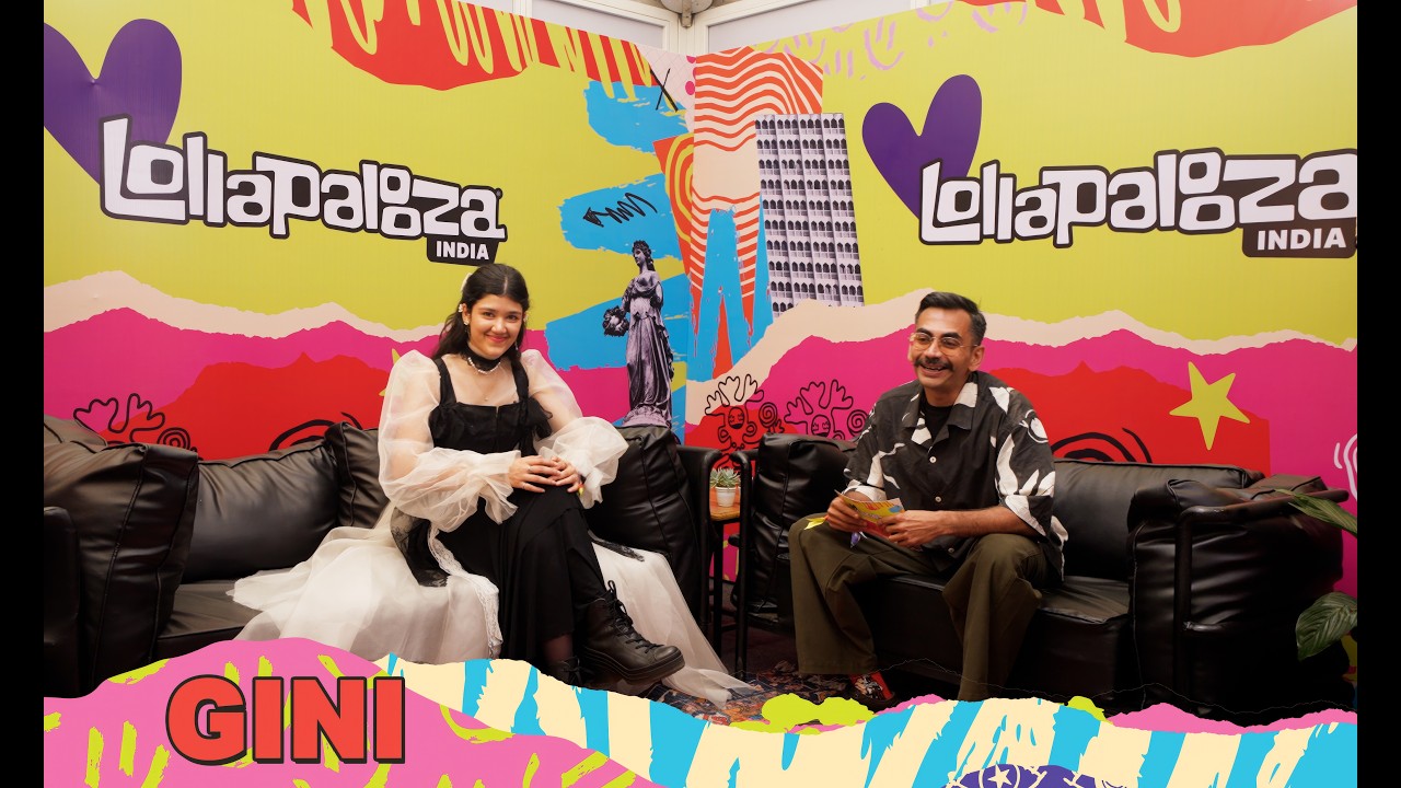 Gini Backstage @ Lolla India 2026