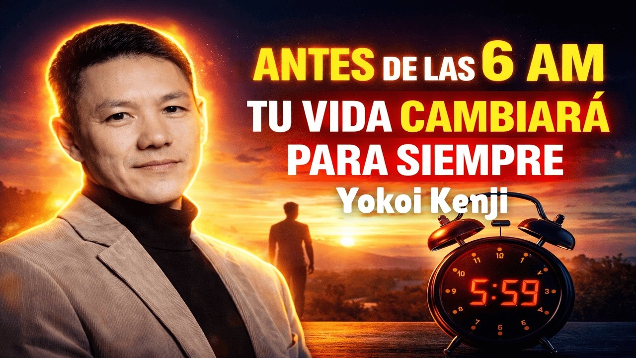 Si Haces Esto Antes de las 6 AM, Tu Vida Cambiará Para Siempre | Yokoi Kenji