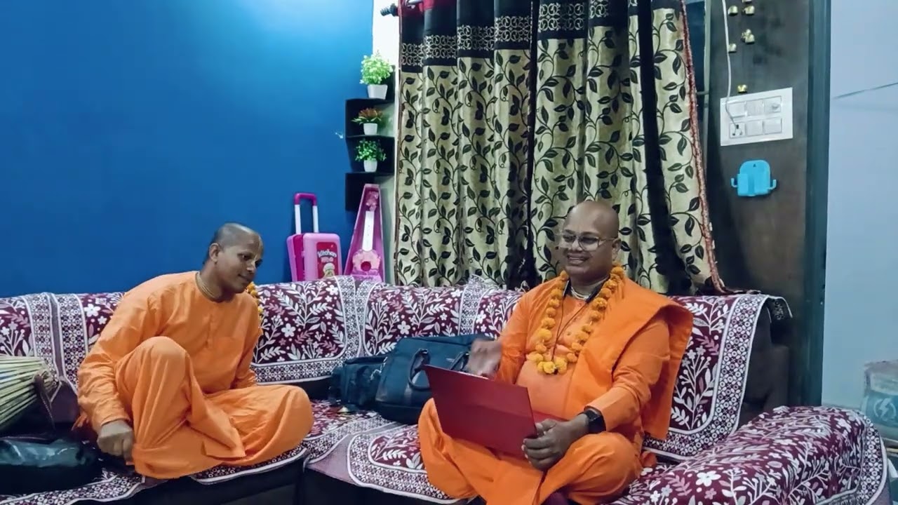हरे कृष्णा,सत्संग एवं कीर्तन कार्यक्रम, श्रीमान अम्बुजाक्ष प्रभु मंडीदीप,17032026, iskcon mandideep 