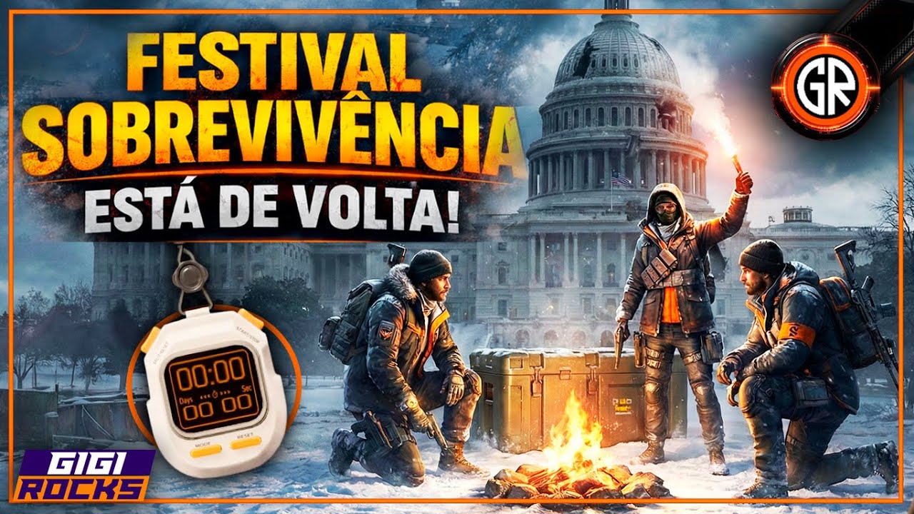 TÁ DE VOLTA! FESTIVAL SOBREVIVÊNCIA! THE DIVISION 2