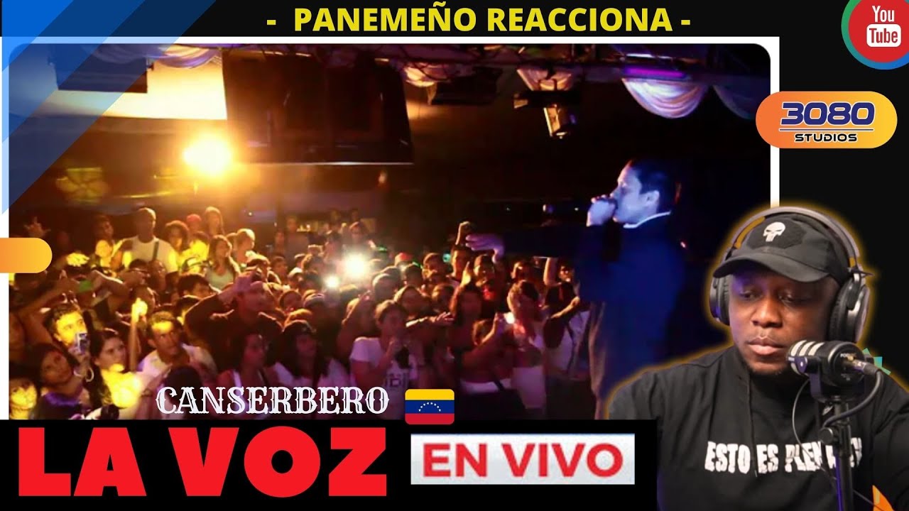|PANAMEÑO REACCIONA| Canserbero - LA VOZ, En ViVo (Margarita 2011)